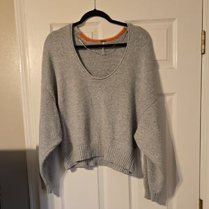 Free People Light Gray Women's Sweater